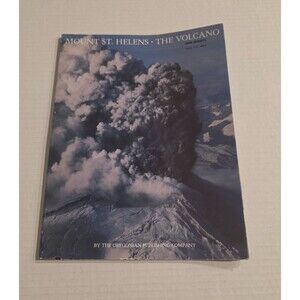 Mount St. Helens The Volcano by The Oregonian Publishing Company Photo Book 1980